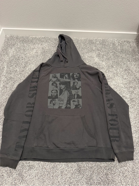 Taylor Swift Tops - Taylor Swift Eras Tour charcoal hoodie
